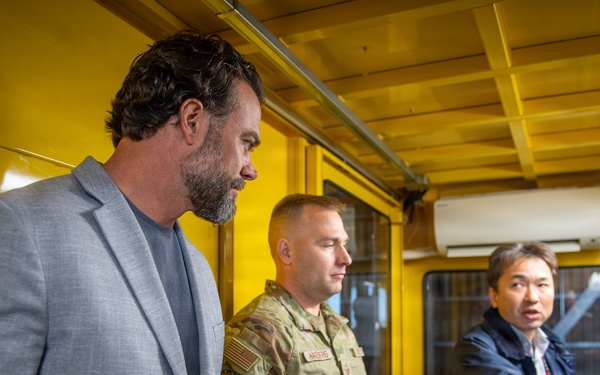 USecAF Visits Yokota Air Base