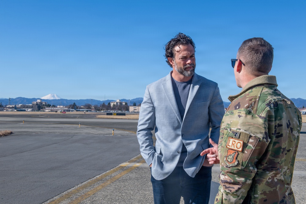 USecAF Visits Yokota Air Base
