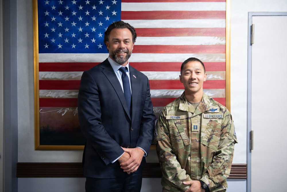 USecAF Visits Yokota Air Base