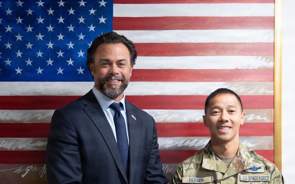 USecAF Visits Yokota Air Base