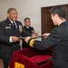 JMSDF Presents Letter of Commendation to CMC Leonard Anderson
