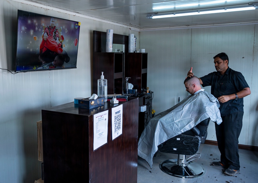 Barbershop opening ceremony held at Chabelley Airfield