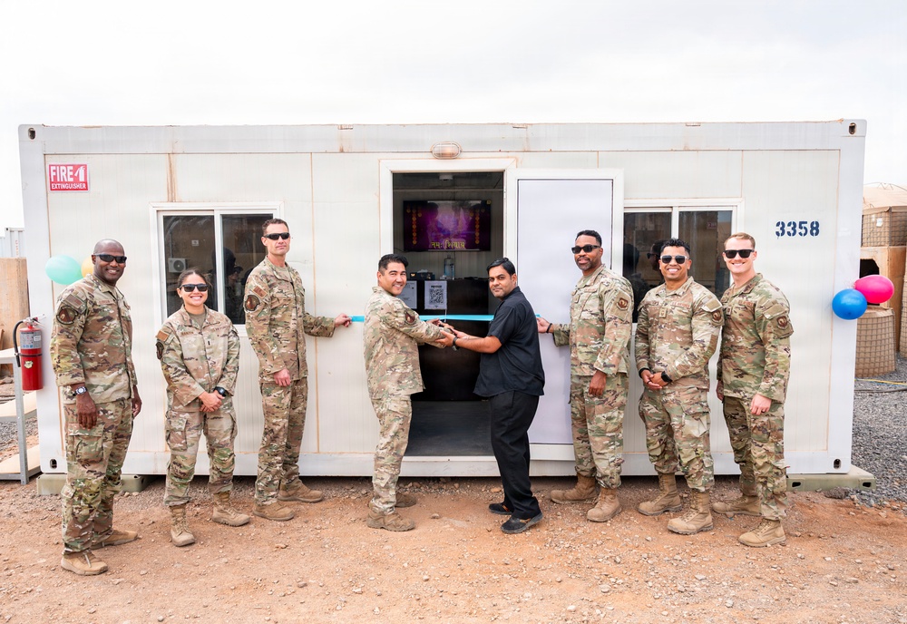 Barbershop opening ceremony held at Chabelley Airfield