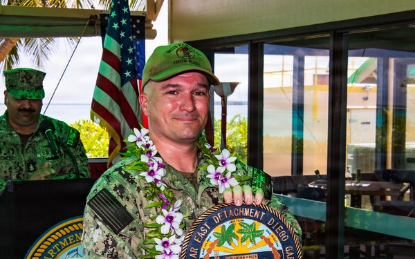 Naval Computer and Telecommunications Station Far East Detachment Diego Garcia Change-of-Charge Ceremony