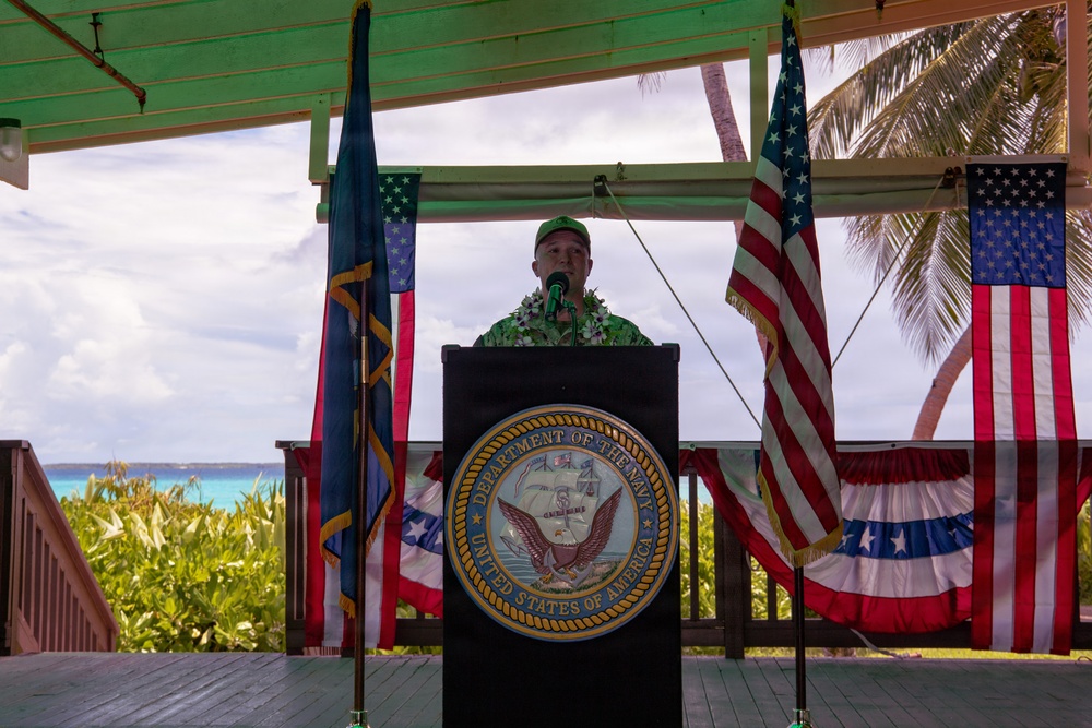 Naval Computer and Telecommunications Station Far East Detachment Diego Garcia Change-of-Charge Ceremony
