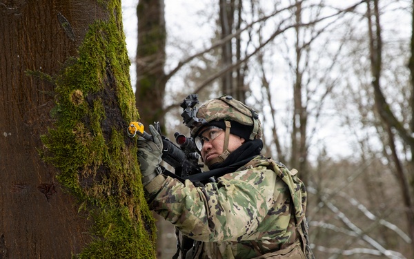 U.S. Army Spc. Yothindumrongkool On Guard During Combined Resolve 26-05