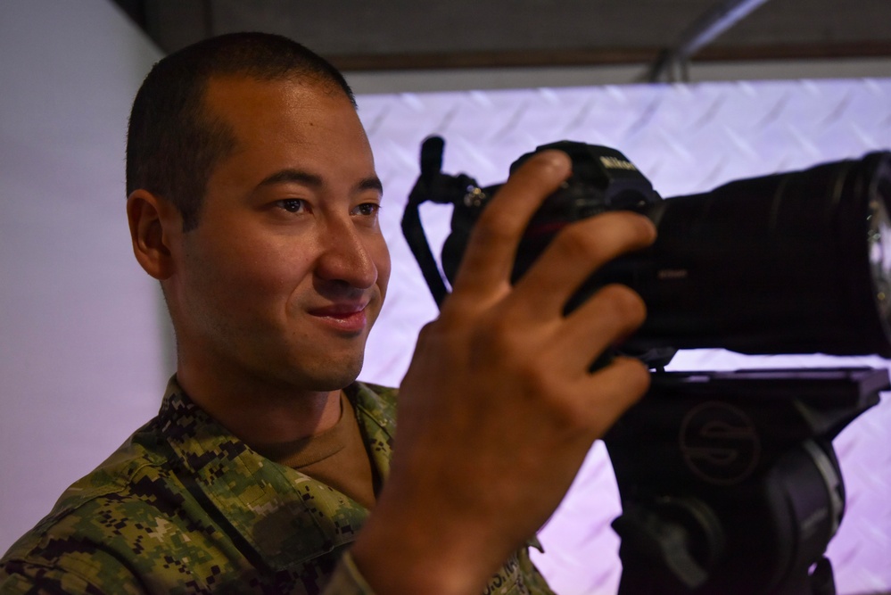 AFN Bahrain Records Gun Range Simulator