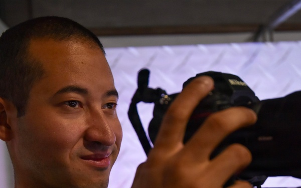 AFN Bahrain Records Gun Range Simulator