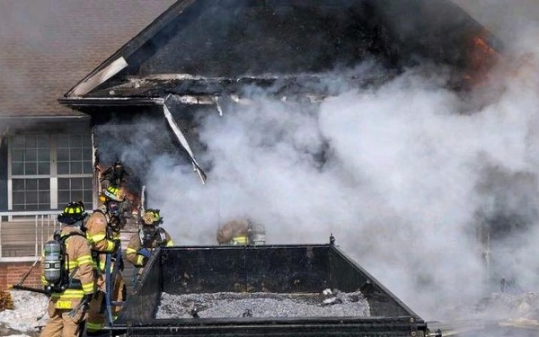 167th Airlift Wing Firefighters first on scene at Berkely County structure fire