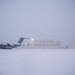 145th AW base during Winter Storm Gianna