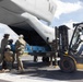 U.S. Marines with VMM-261 transport cargo to The Bahamas