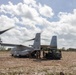 U.S. Marines with VMM-261 transport cargo to The Bahamas