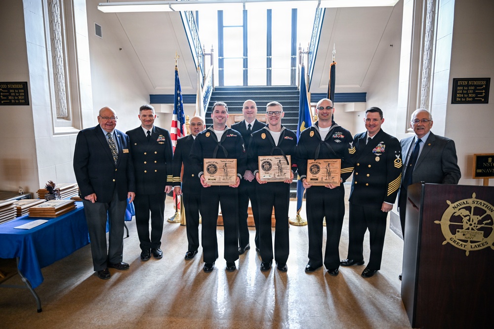 Lake County Navy League Awards Great Lakes Sailors of the Year