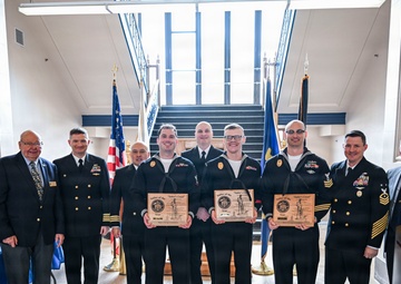 Lake County Navy League Awards Great Lakes Sailors of the Year