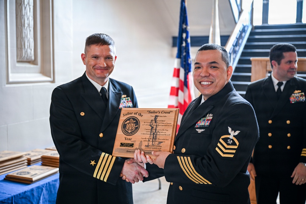 Lake County Navy League Awards Great Lakes Sailors of the Year