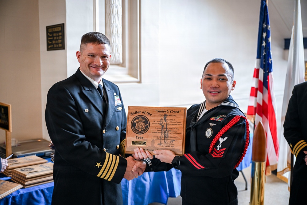 Lake County Navy League Awards Great Lakes Sailors of the Year