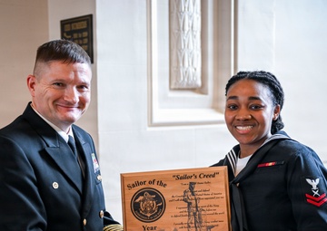 Lake County Navy League Awards Great Lakes Sailors of the Year