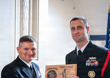 Lake County Navy League Awards Great Lakes Sailors of the Year