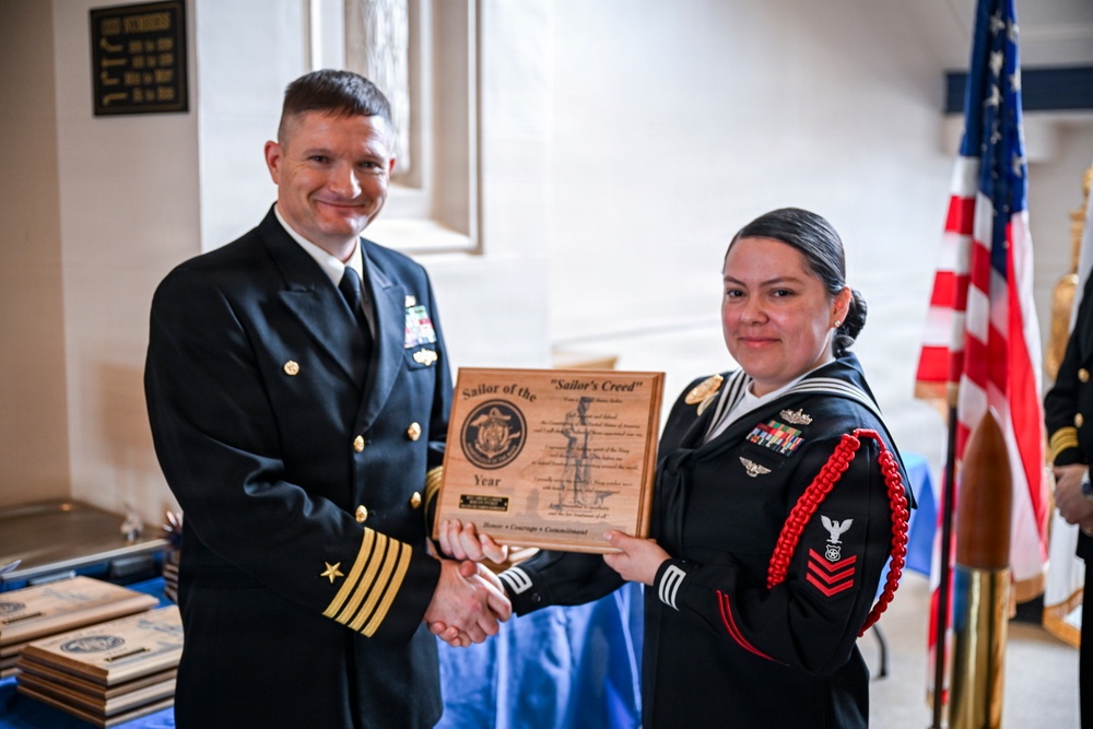 Lake County Navy League Awards Great Lakes Sailors of the Year
