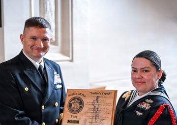 Lake County Navy League Awards Great Lakes Sailors of the Year
