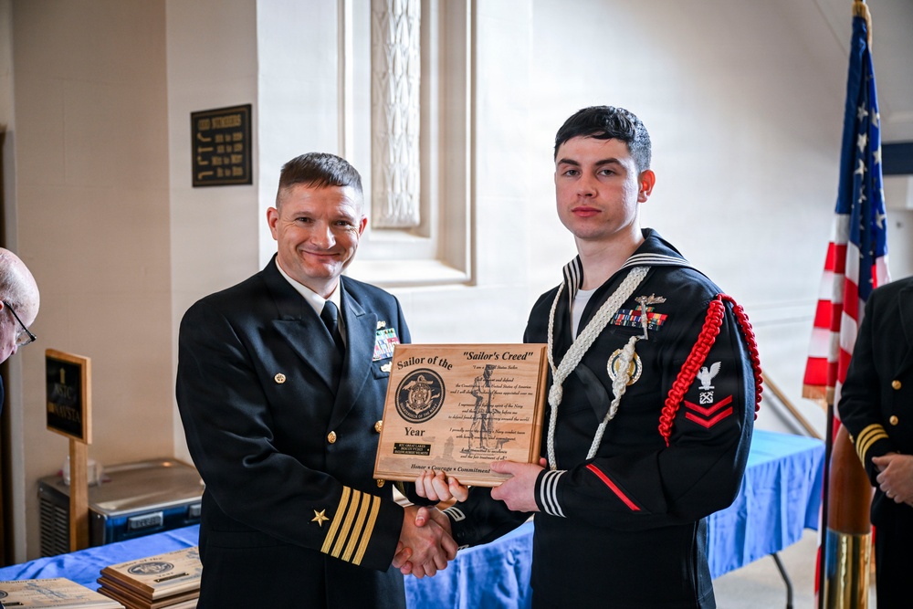 Lake County Navy League Awards Great Lakes Sailors of the Year
