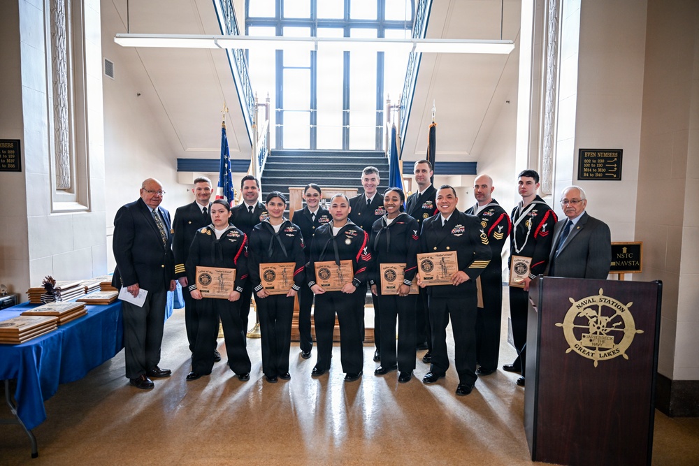 Lake County Navy League Awards Great Lakes Sailors of the Year