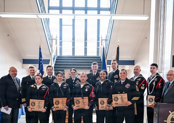 Lake County Navy League Awards Great Lakes Sailors of the Year