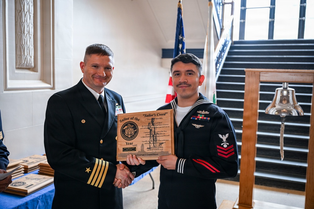 Lake County Navy League Awards Great Lakes Sailors of the Year