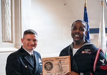 Lake County Navy League Awards Great Lakes Sailors of the Year