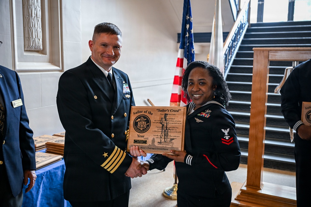 Lake County Navy League Awards Great Lakes Sailors of the Year