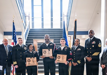 Lake County Navy League Awards Great Lakes Sailors of the Year
