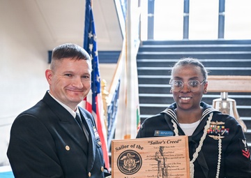 Lake County Navy League Awards Great Lakes Sailors of the Year