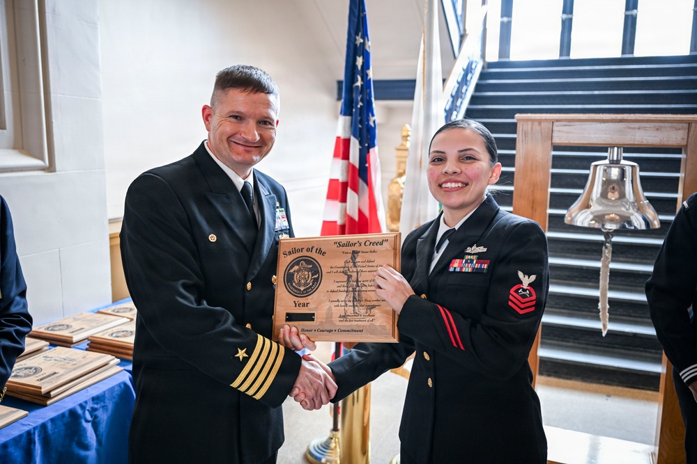 Lake County Navy League Awards Great Lakes Sailors of the Year