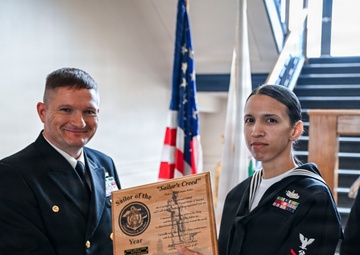 Lake County Navy League Awards Great Lakes Sailors of the Year
