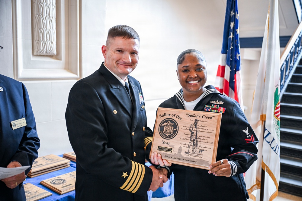 Lake County Navy League Awards Great Lakes Sailors of the Year