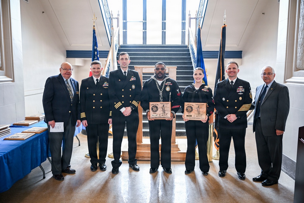 Lake County Navy League Awards Great Lakes Sailors of the Year