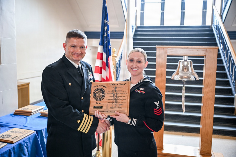 Lake County Navy League Awards Great Lakes Sailors of the Year