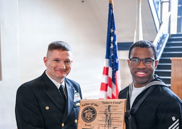 Lake County Navy League Awards Great Lakes Sailors of the Year