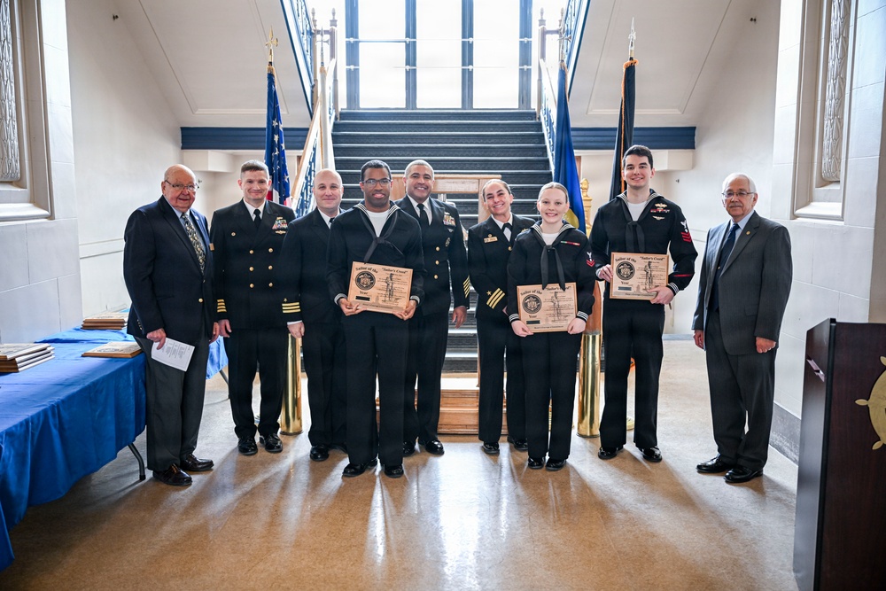 Lake County Navy League Awards Great Lakes Sailors of the Year
