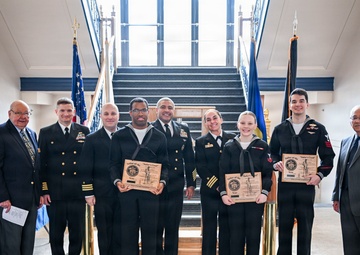 Lake County Navy League Awards Great Lakes Sailors of the Year