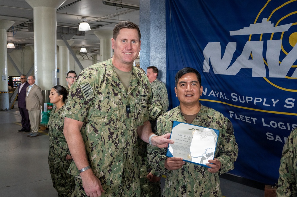 NAVSUP FLC San Diego February Awards Ceremony