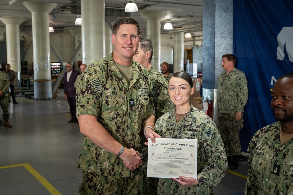 NAVSUP FLC San Diego February Awards Ceremony