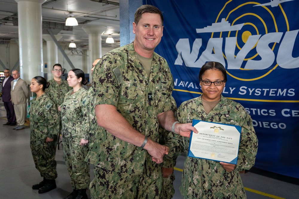 NAVSUP FLC San Diego February Awards Ceremony
