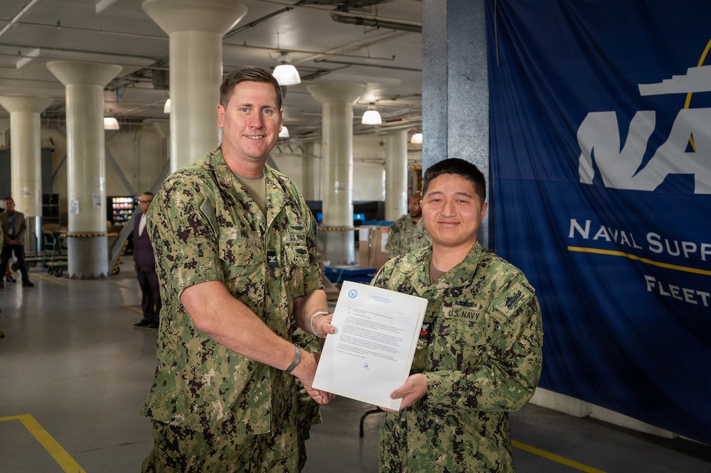 NAVSUP FLC San Diego February Awards Ceremony