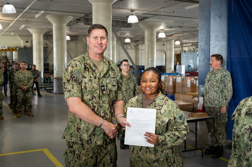 NAVSUP FLC San Diego February Awards Ceremony