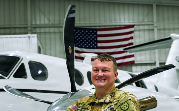 C-12 Final Flight: CW4 Clarkson Retires