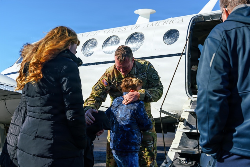 C-12 Final Flight: CW4 Clarkson Retires