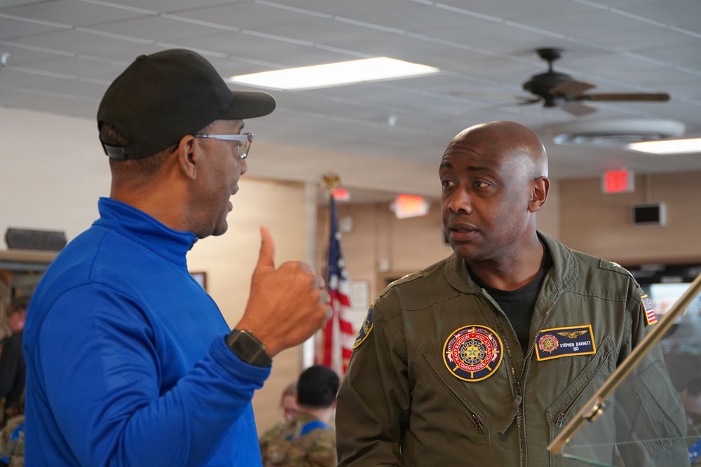 Navy Region Mid-Atlantic REGCOM visits the award-winning Scudder Hall Galley onboard Naval Weapons Station Yorktown