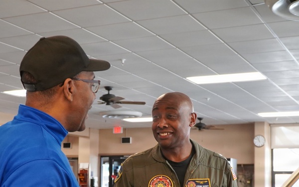 Navy Region Mid-Atlantic REGCOM visits the award-winning Scudder Hall Galley onboard Naval Weapons Station Yorktown