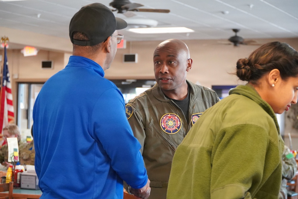 Navy Region Mid-Atlantic REGCOM visits the award-winning Scudder Hall Galley onboard Naval Weapons Station Yorktown